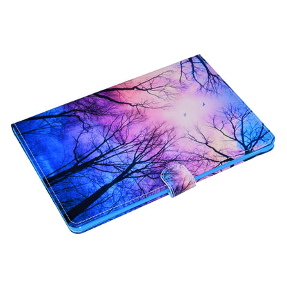 For iPad 9.7 (2018) / 9.7 (2017) Stitching Design Pattern Printing Leather Case with Wallet Stand Function for iPad 9.7 (2018) / 9.7 (2017)