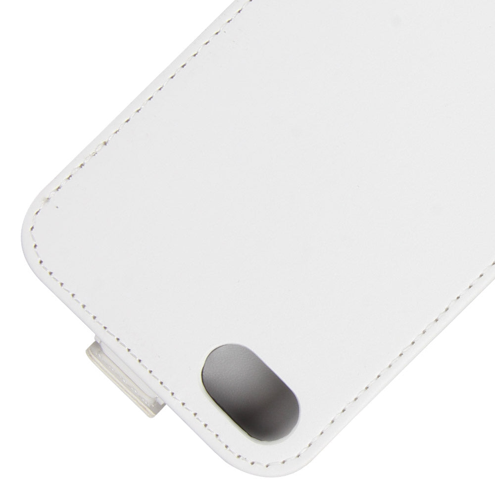 Crazy Horse Skin PU Leather Vertical Flip Phone Casing for iPhone SE (2020)/SE (2022)/8/7 4.7 inch