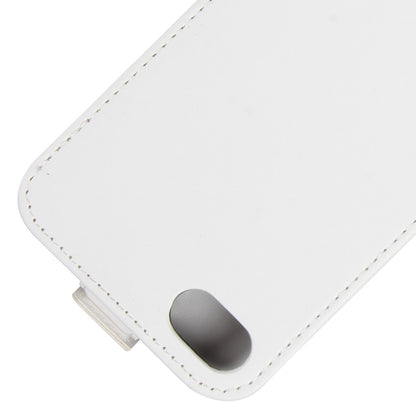 Crazy Horse Skin PU Leather Vertical Flip Phone Casing for iPhone SE (2020)/SE (2022)/8/7 4.7 inch