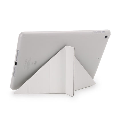 For iPad 9.7 (2018) / 9.7 (2017) Origami Smart PU Leather + TPU Tablet Casing