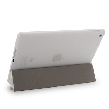 For iPad 9.7 (2018) / 9.7 (2017) Origami Smart PU Leather + TPU Tablet Casing