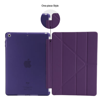 For iPad 9.7 (2018) / 9.7 (2017) Origami Smart PU Leather + TPU Tablet Casing