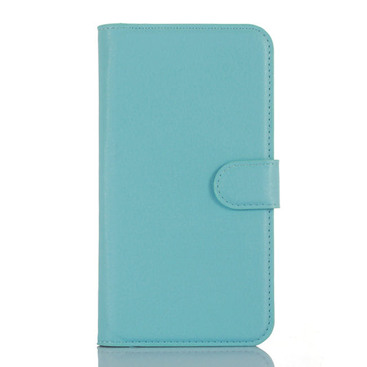 Litchi Skin Leather Wallet Case Cover for Samsung Galaxy J3 / J3 (2016) with Foldable Stand Design