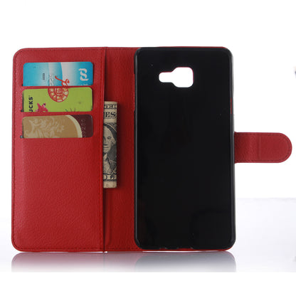 Litchi Leather Case Wallet for Samsung Galaxy A5 SM-A510F (2016)