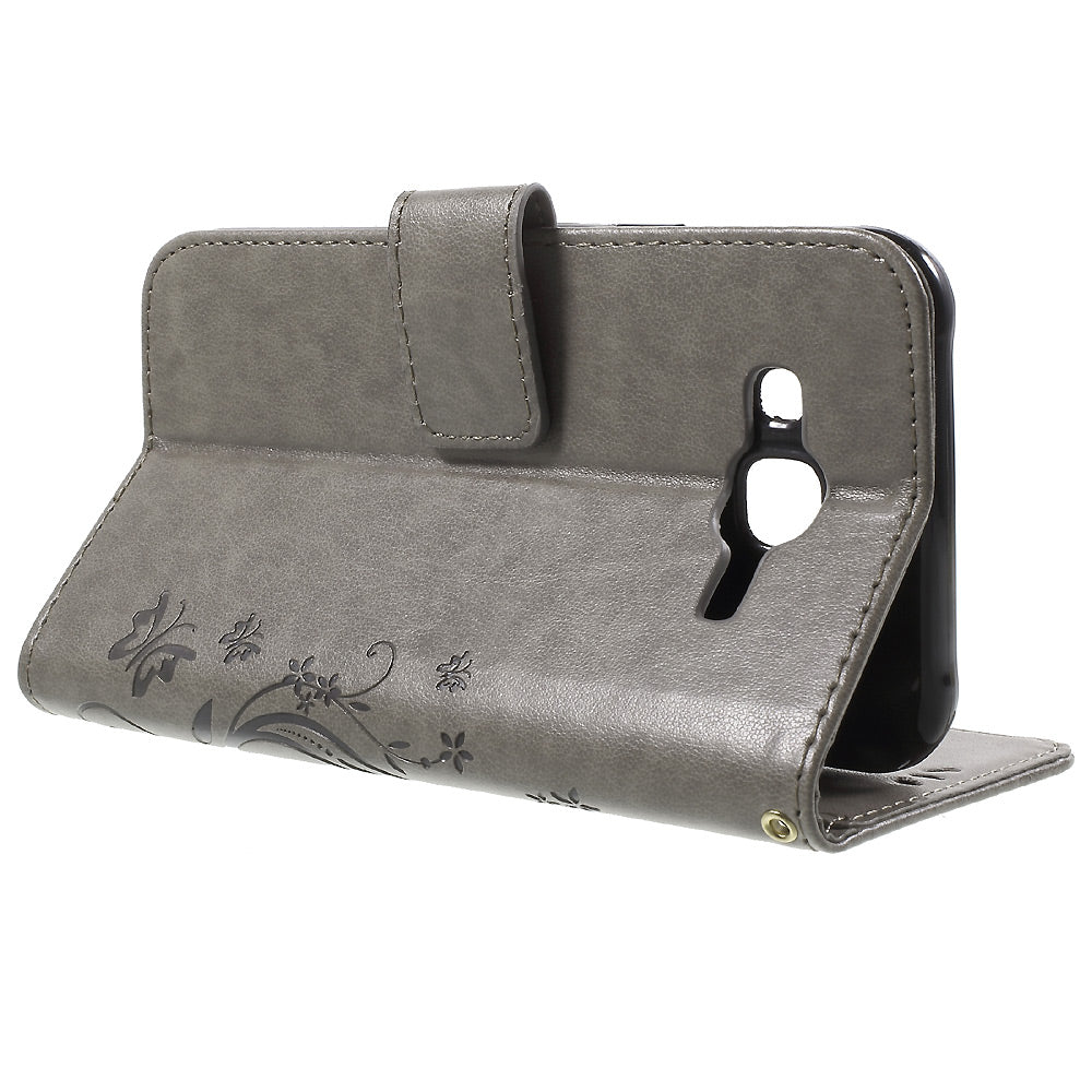 Butterfly Leather Stand Wallet Cover for Samsung Galaxy J5