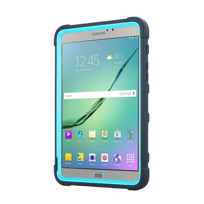 Shock Proof TPU + PC Hybrid Case with Kickstand for Samsung Galaxy Tab S2 8.0 T710 T715