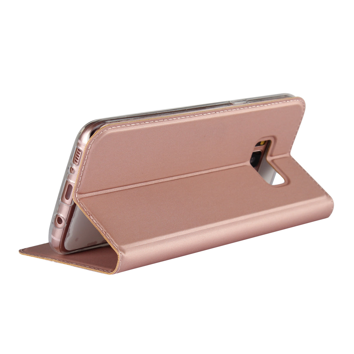 Magnetic Leather Card Holder Case for Samsung Galaxy S8 G950