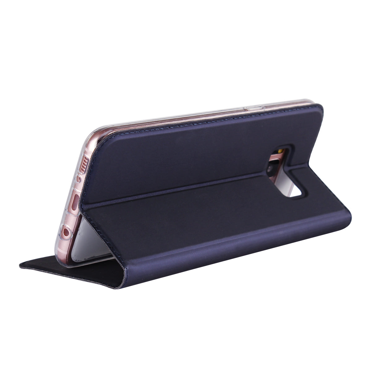 Magnetic Leather Card Holder Case for Samsung Galaxy S8 G950