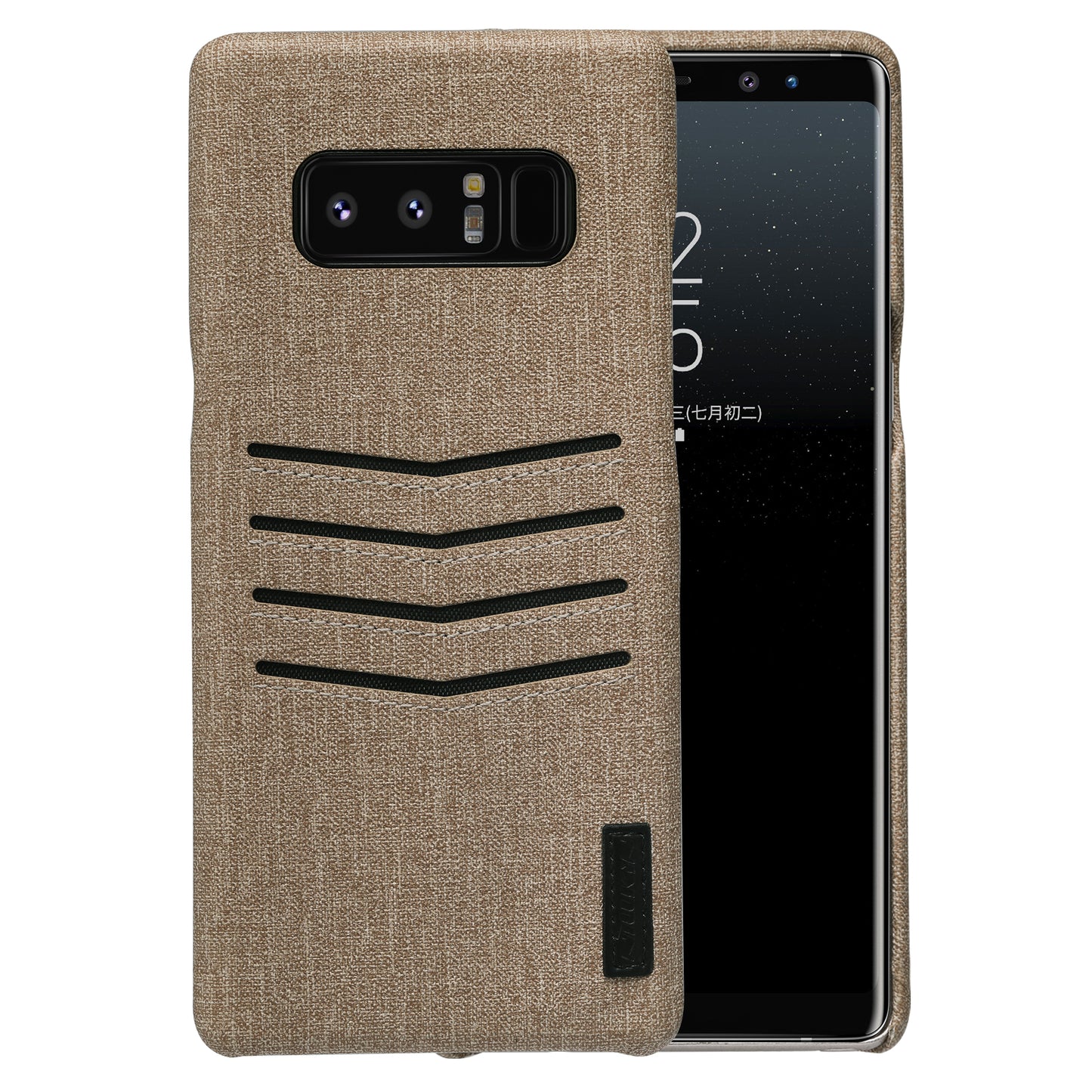 NILLKIN Business Style Case Cloth Texture PU Leather Coated PC Hard Shell with Card Slots