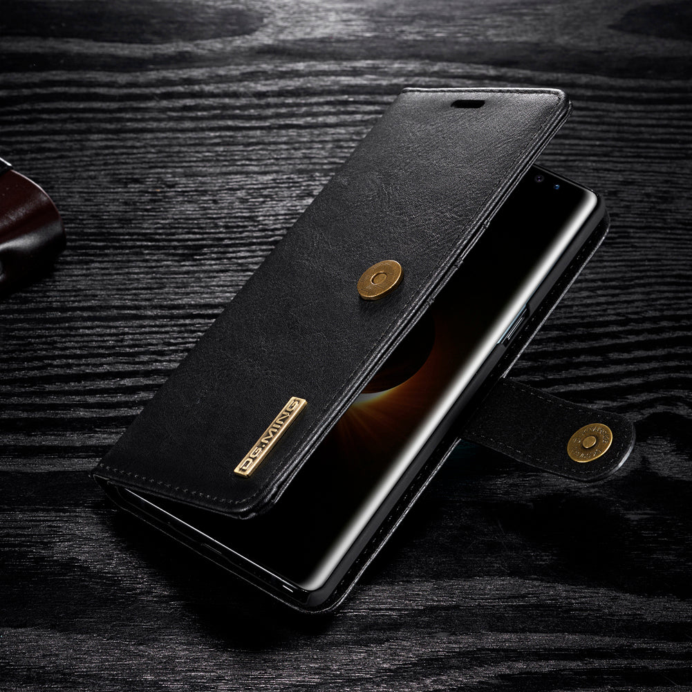 DG.MING Detachable 2-in-1 Split Leather Wallet Cover + PC Back Case for Samsung Galaxy Note 8 SM-N950