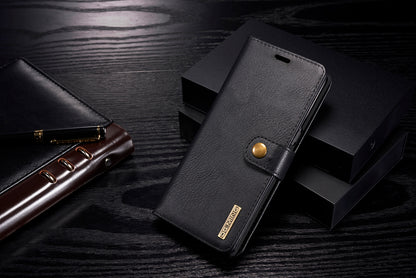 DG.MING Detachable 2-in-1 Split Leather Wallet Cover + PC Back Case for Samsung Galaxy Note 8 SM-N950