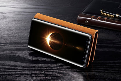 DG.MING Detachable 2-in-1 Split Leather Wallet Cover + PC Back Case for Samsung Galaxy Note 8 SM-N950