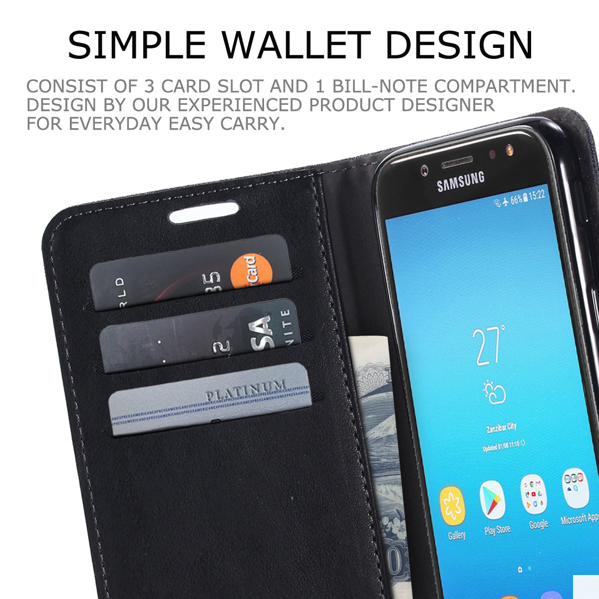 MUXMA PU Leather Canvas Splicing Wallet Stand Mobile Phone Case for Samsung Galaxy J5 (2017) EU Version / J5 Pro (2017)