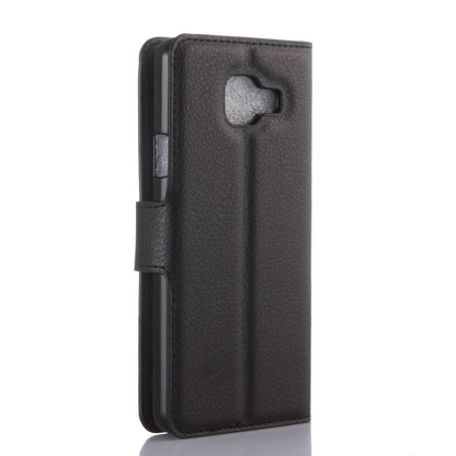 Litchi Wallet Leather Phone Case for Samsung Galaxy A3 SM-A310F with Stand
