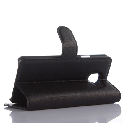 Litchi Wallet Leather Phone Case for Samsung Galaxy A3 SM-A310F with Stand