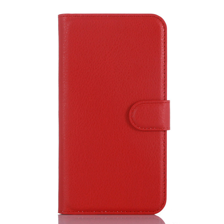 Litchi Wallet Leather Phone Case for Samsung Galaxy A3 SM-A310F with Stand