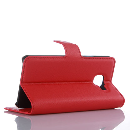 Litchi Wallet Leather Phone Case for Samsung Galaxy A3 SM-A310F with Stand