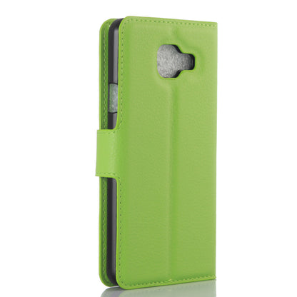 Litchi Wallet Leather Phone Case for Samsung Galaxy A3 SM-A310F with Stand