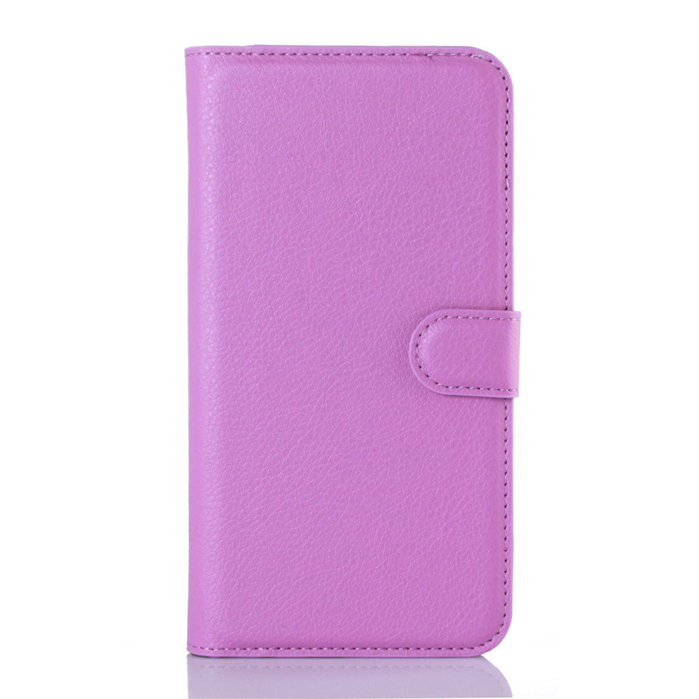 Litchi Wallet Leather Phone Case for Samsung Galaxy A3 SM-A310F with Stand