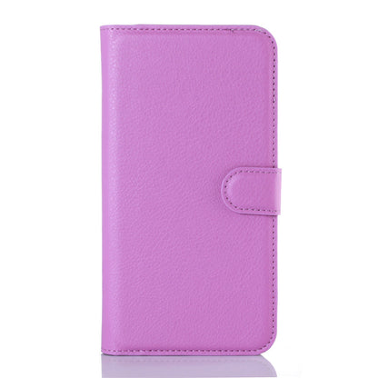 Litchi Wallet Leather Phone Case for Samsung Galaxy A3 SM-A310F with Stand