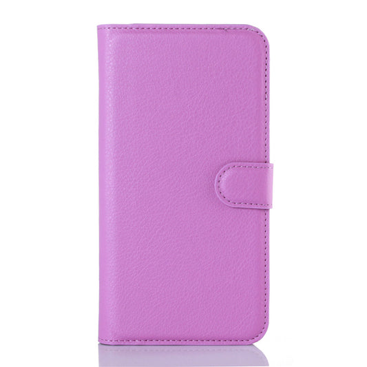 Litchi Wallet Leather Phone Case for Samsung Galaxy A3 SM-A310F with Stand