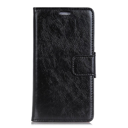 For Samsung Galaxy Xcover 4 Textured Split Leather Stand Phone Case Phone Cover