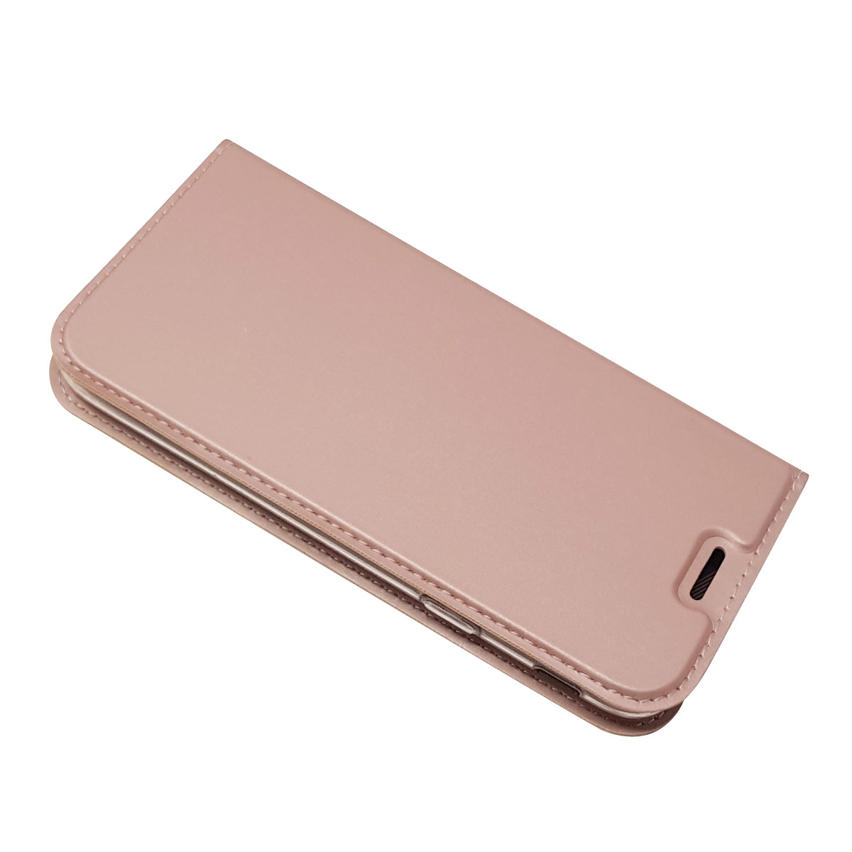 Auto-absorbed Card Holder Leather Stand Case for Samsung Galaxy J5 (2017) EU Version/J5 Pro (2017)