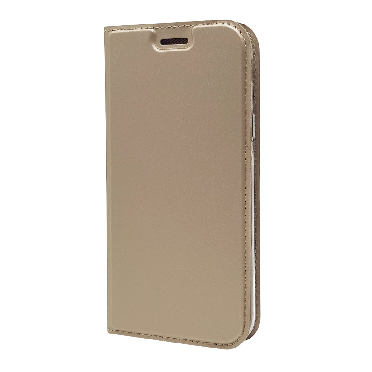 Auto-absorbed Card Holder Leather Stand Case for Samsung Galaxy J5 (2017) EU Version/J5 Pro (2017)