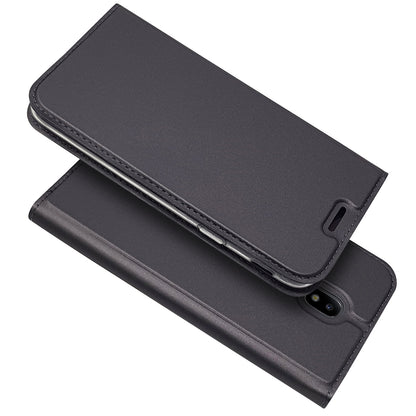Magnetic Leather Card Holder Case for Samsung Galaxy J7 (2017) / J7 Pro (2017) EU Version