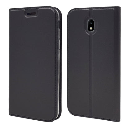 Magnetic Leather Card Holder Case for Samsung Galaxy J7 (2017) / J7 Pro (2017) EU Version