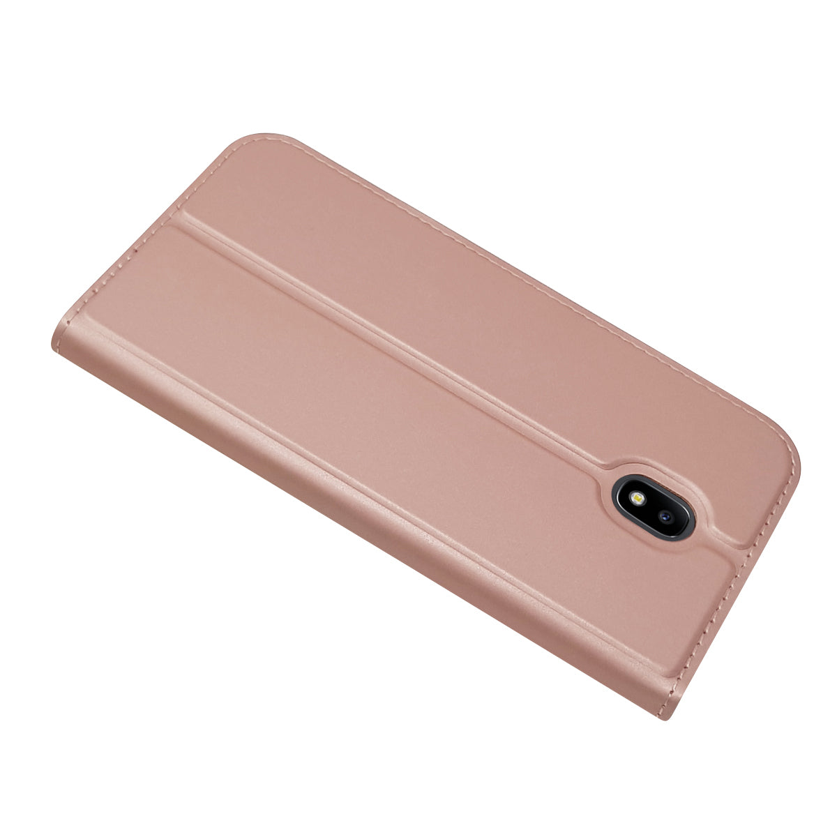 Magnetic Leather Card Holder Case for Samsung Galaxy J7 (2017) / J7 Pro (2017) EU Version