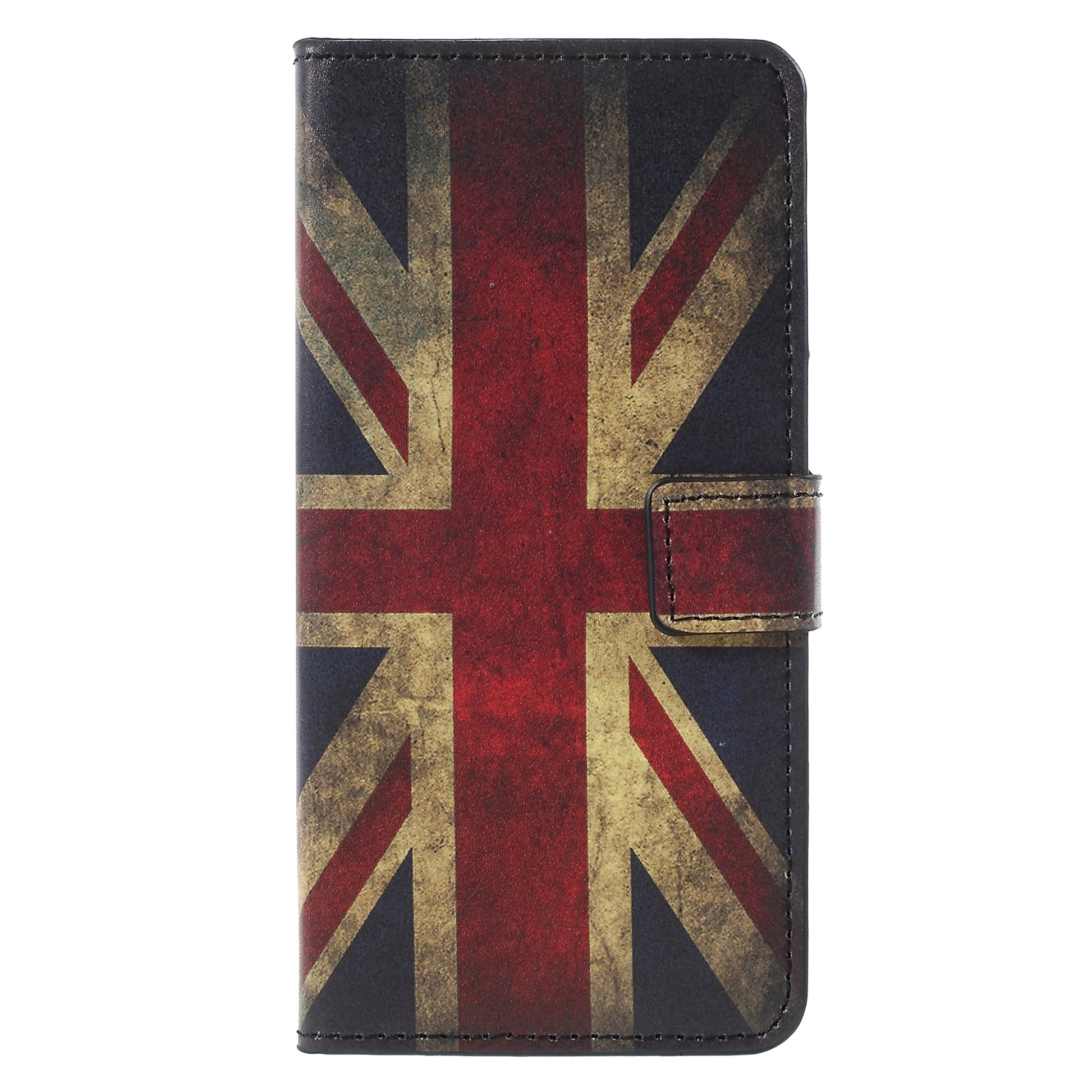 Pattern Printing PU Leather Magnetic Wallet Stand Protective Phone Shell for Samsung Galaxy A8 (2018)