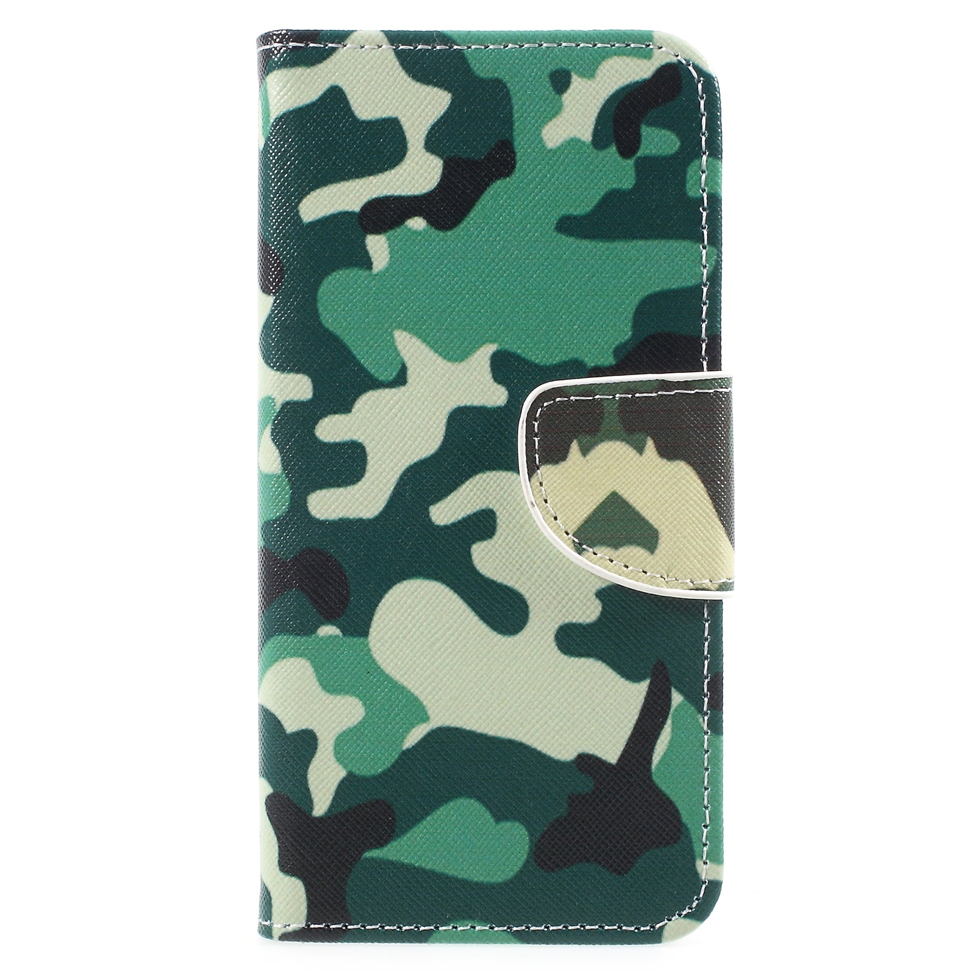 Pattern Printing Cross Texture Stand Wallet Leather Cover with Magnet for Samsung Galaxy A8 (2018)