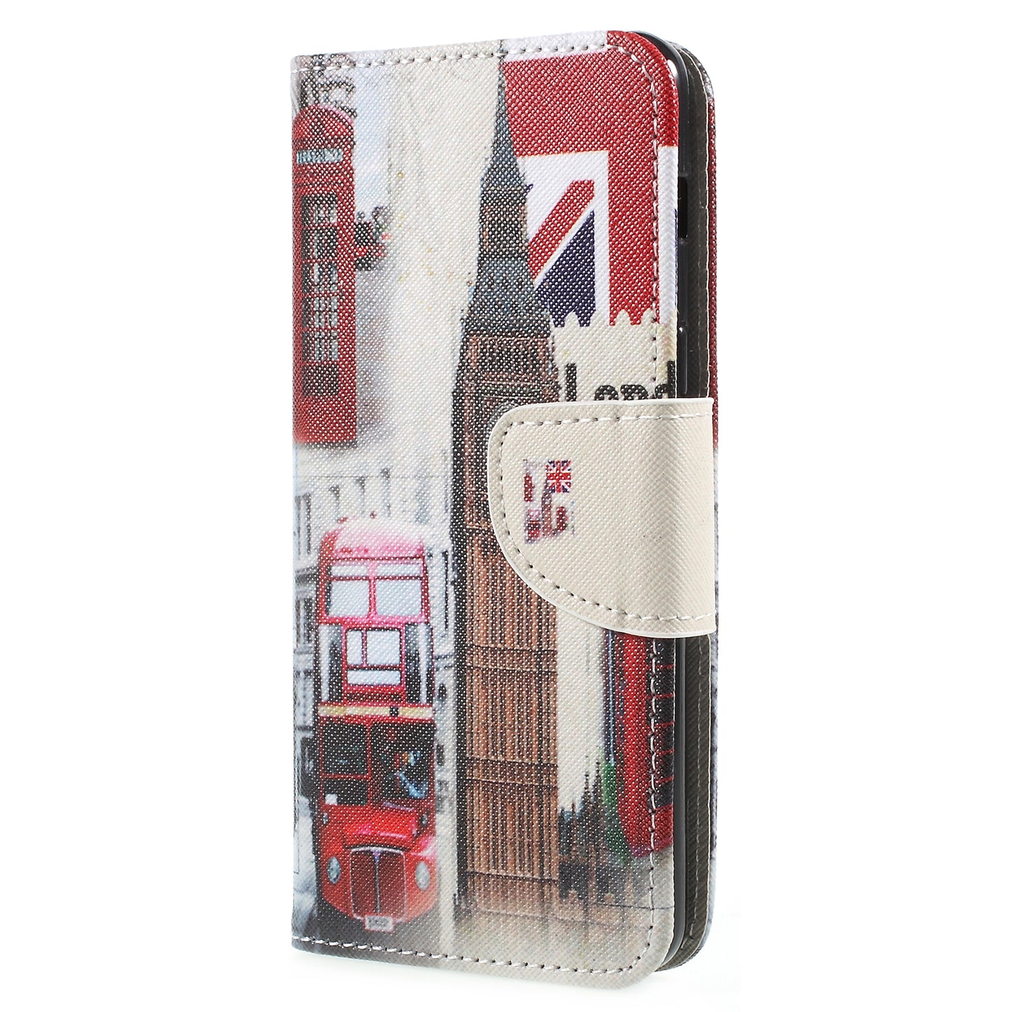 Pattern Printing Cross Texture Stand Wallet Leather Cover with Magnet for Samsung Galaxy A8 (2018)