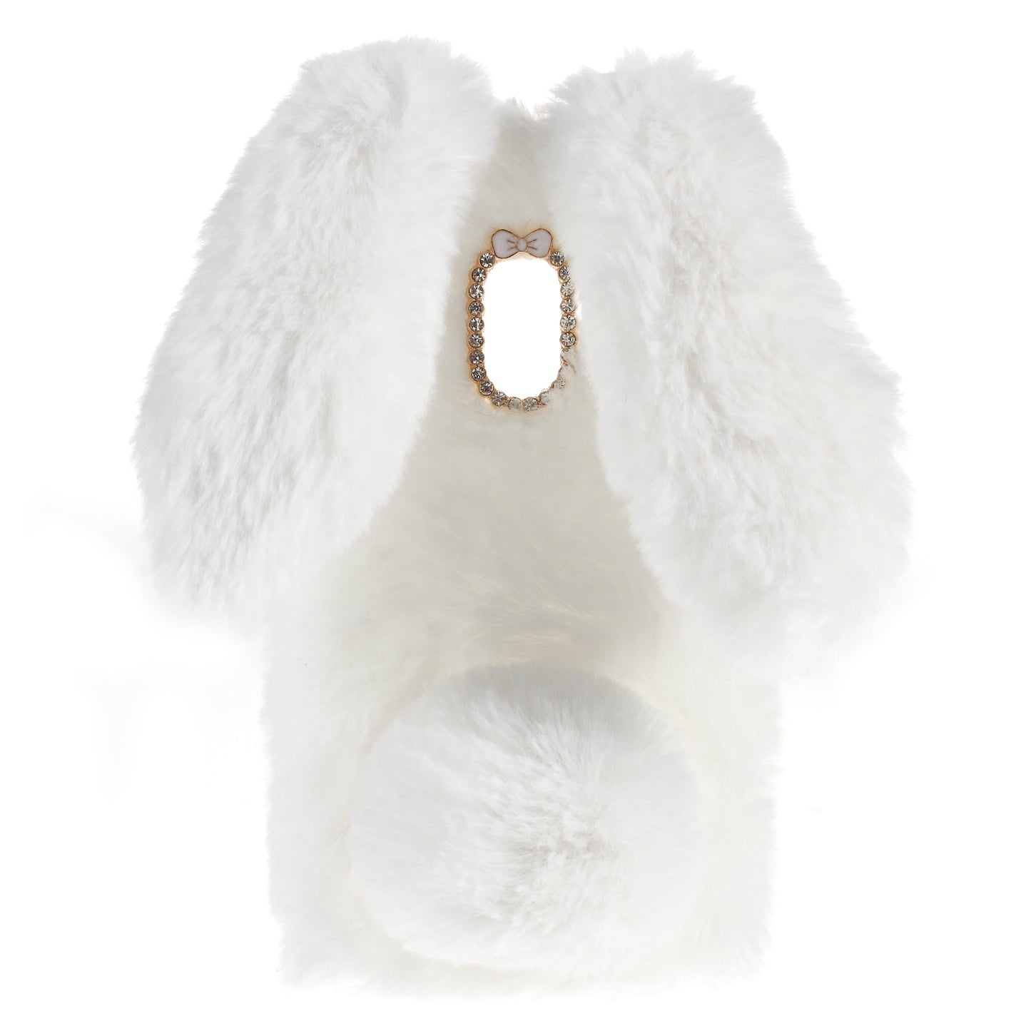 Rabbit Bunny Soft Furry Fur TPU Kickstand Case for Samsung Galaxy A8 (2018)