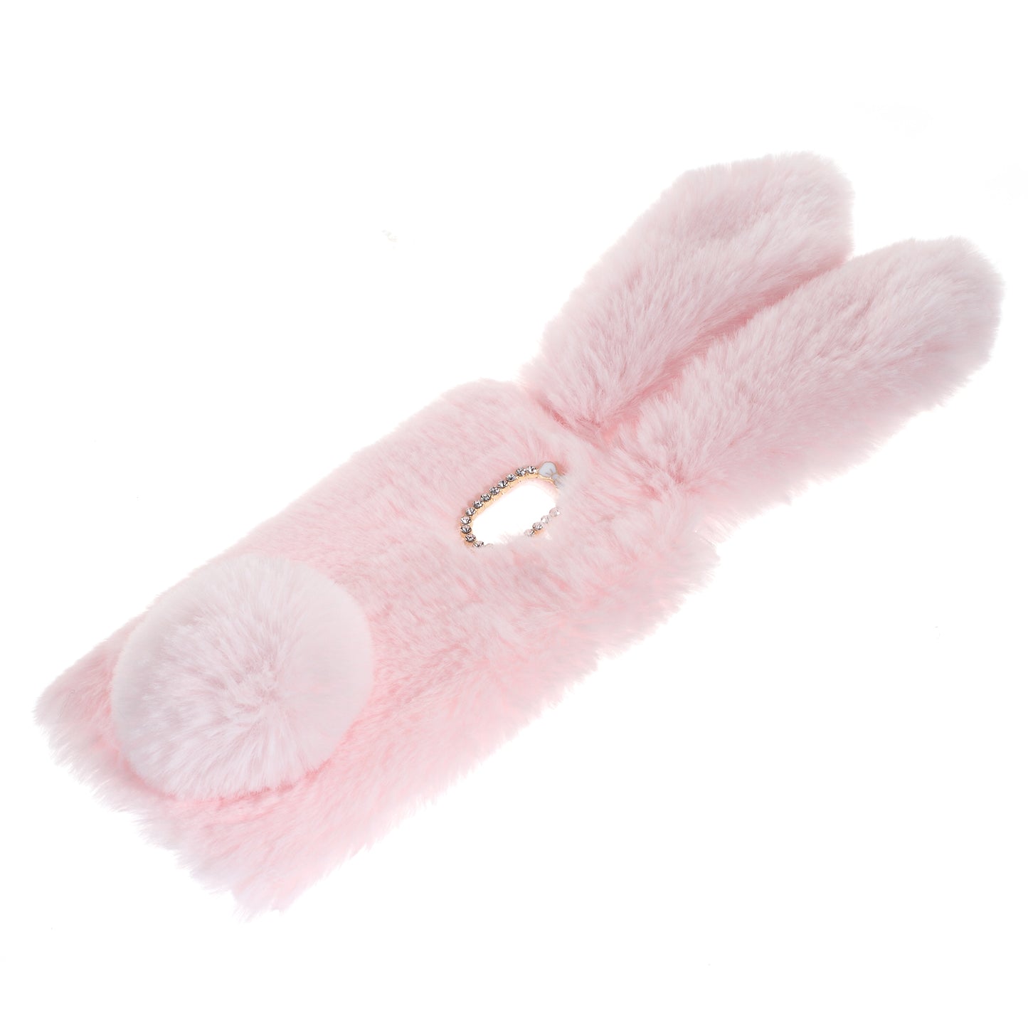 Rabbit Bunny Soft Furry Fur TPU Kickstand Case for Samsung Galaxy A8 (2018)