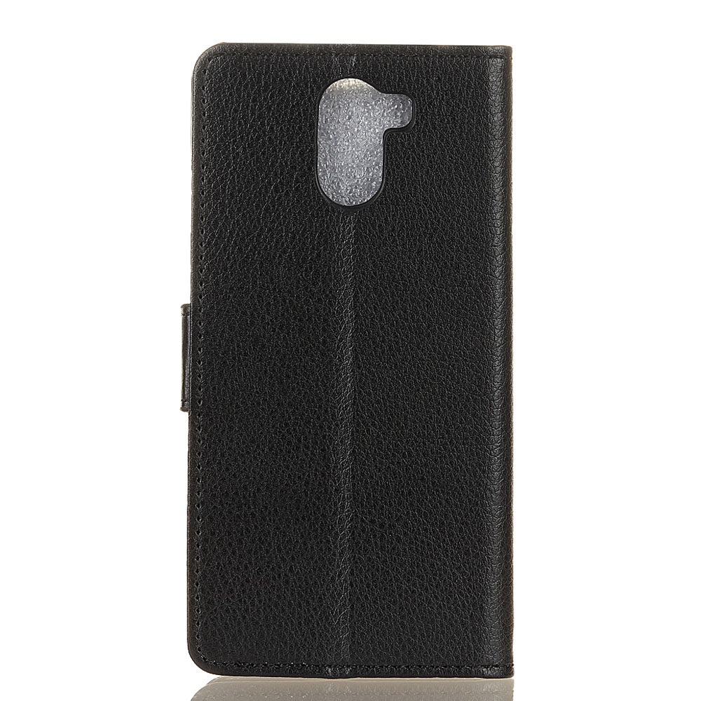 Litchi Texture Card Holder PU Leather Mobile Casing for Samsung Galaxy S9 Plus