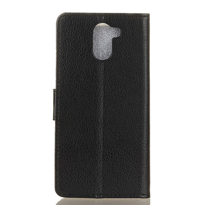 Litchi Texture Card Holder PU Leather Mobile Casing for Samsung Galaxy S9 Plus