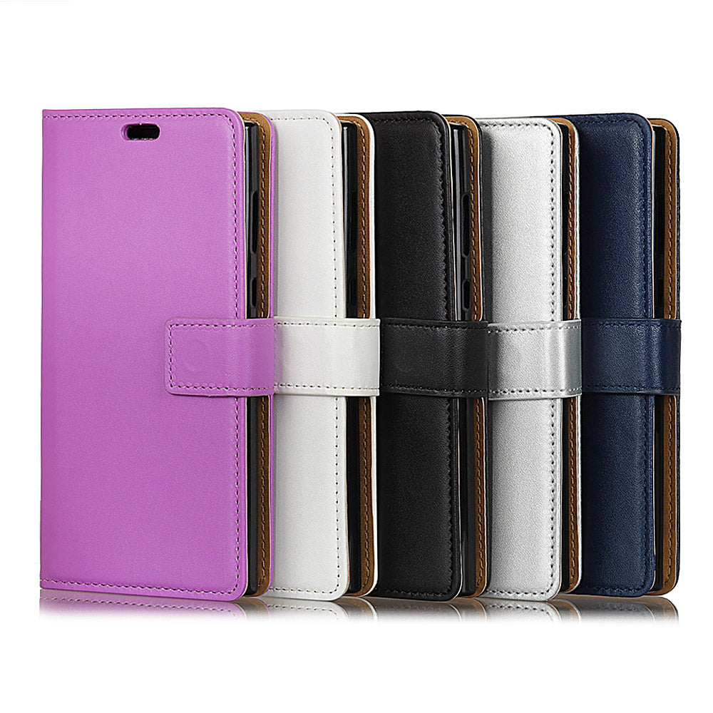 For Samsung Galaxy S9 G960 Folio Flip Stand Wallet Leather Case