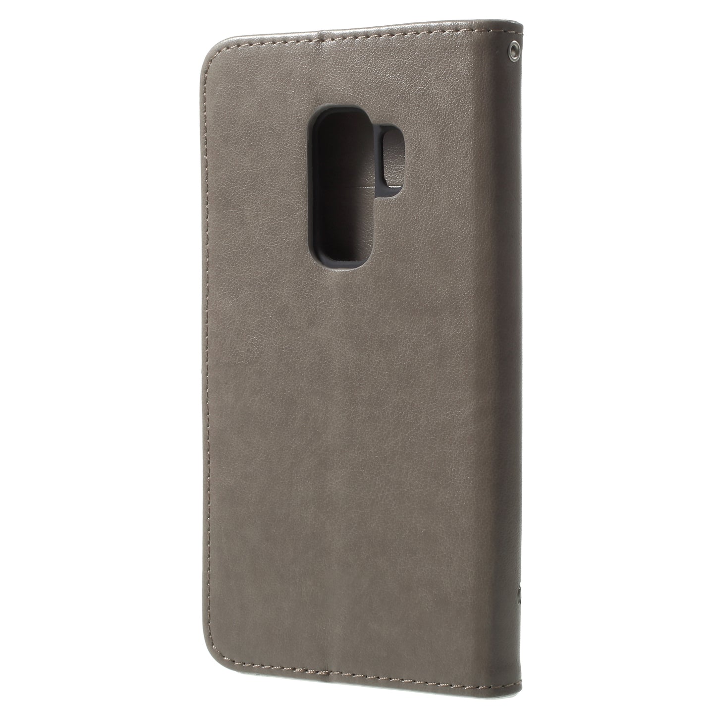 Imprinted Butterfly Flower Leather Wallet Case for Samsung Galaxy S9+ G965