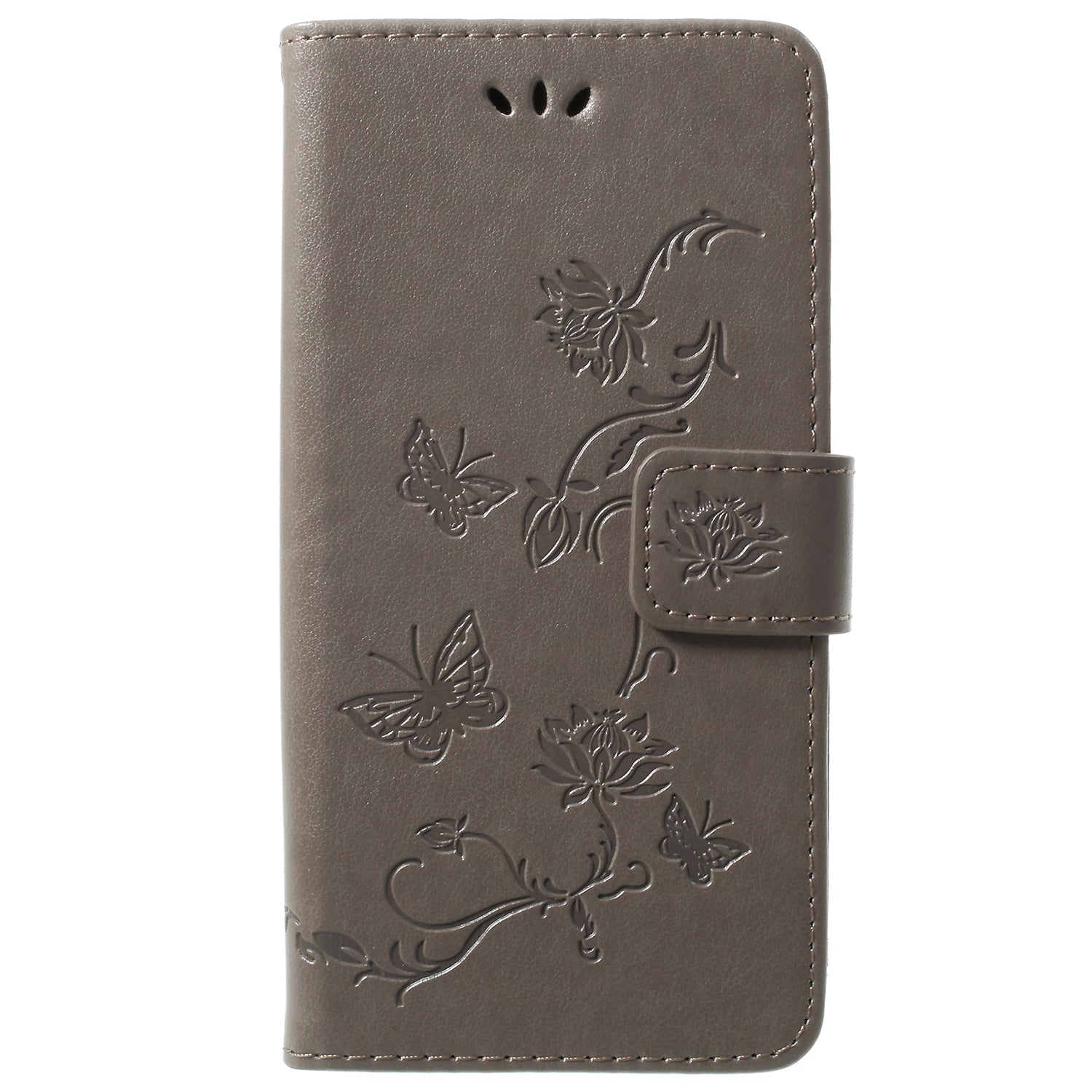 Imprint Butterfly Flowers Magnetic Wallet Leather Stand Cover for Samsung Galaxy S9 G960