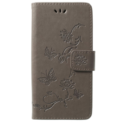 Imprint Butterfly Flowers Magnetic Wallet Leather Stand Cover for Samsung Galaxy S9 G960