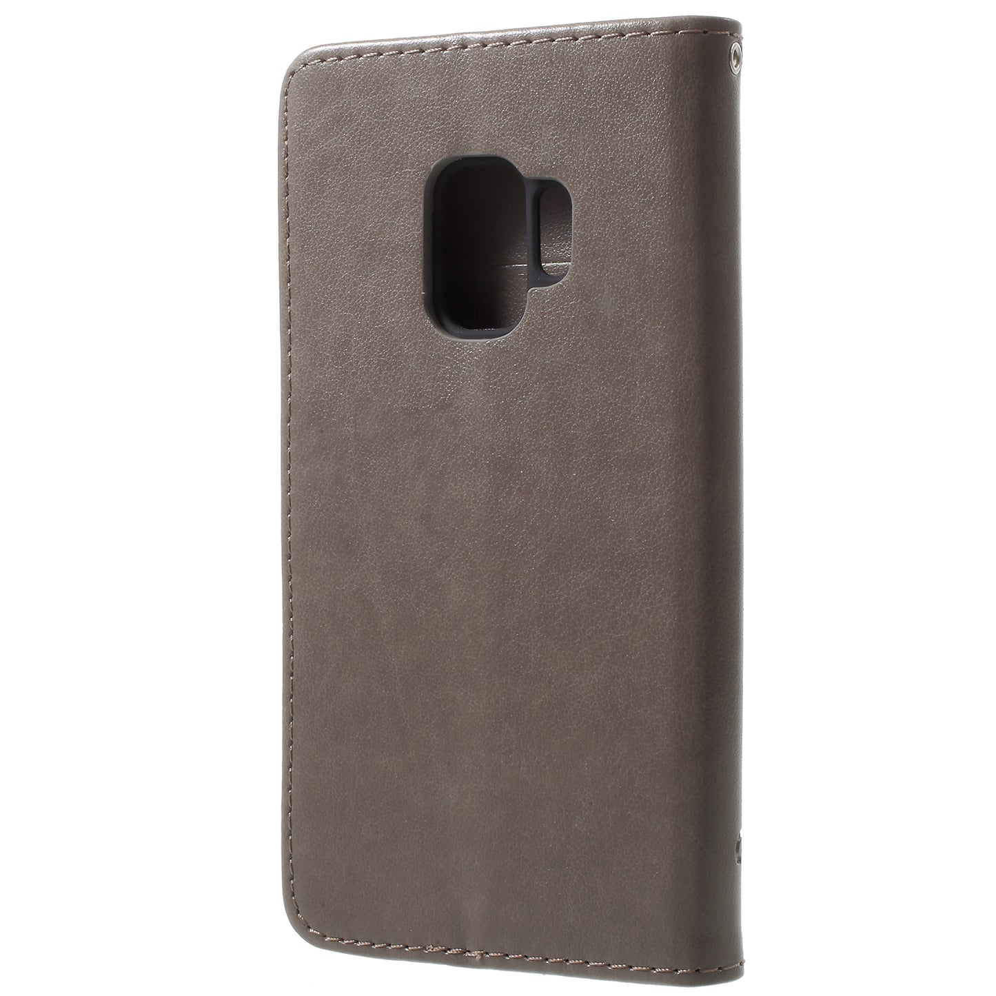 Imprint Butterfly Flowers Magnetic Wallet Leather Stand Cover for Samsung Galaxy S9 G960