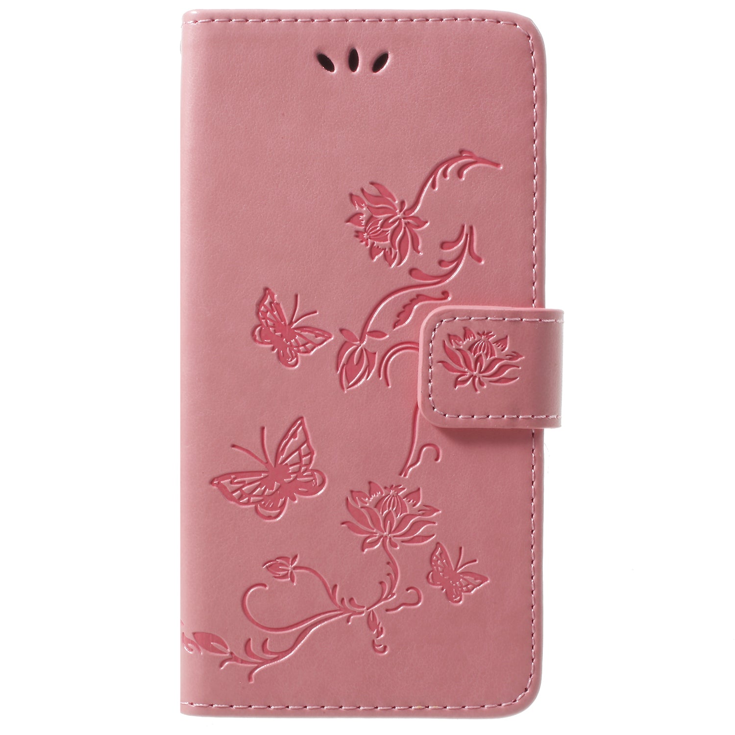 Imprint Butterfly Flowers Magnetic Wallet Leather Stand Cover for Samsung Galaxy S9 G960