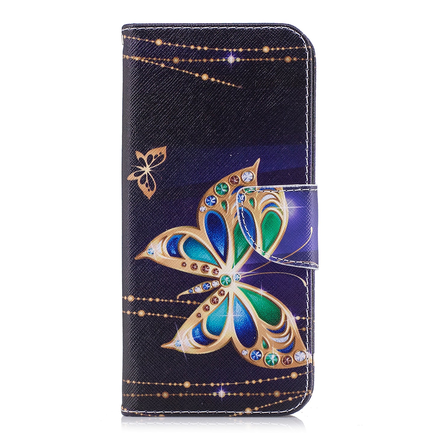 For Samsung Galaxy S9+ Pattern Printing Flip Leather Wallet Case Protector