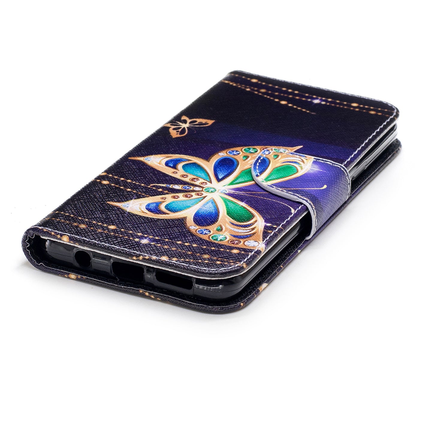 For Samsung Galaxy S9+ Pattern Printing Flip Leather Wallet Case Protector