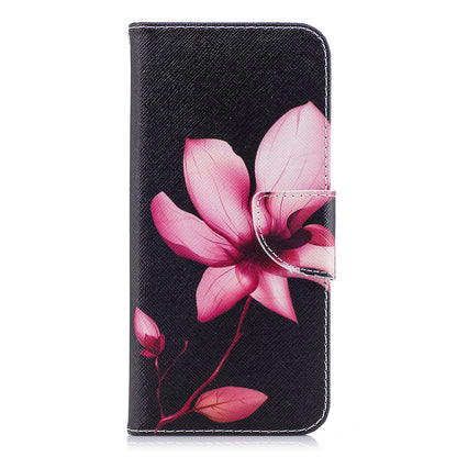 For Samsung Galaxy S9+ Pattern Printing Flip Leather Wallet Case Protector