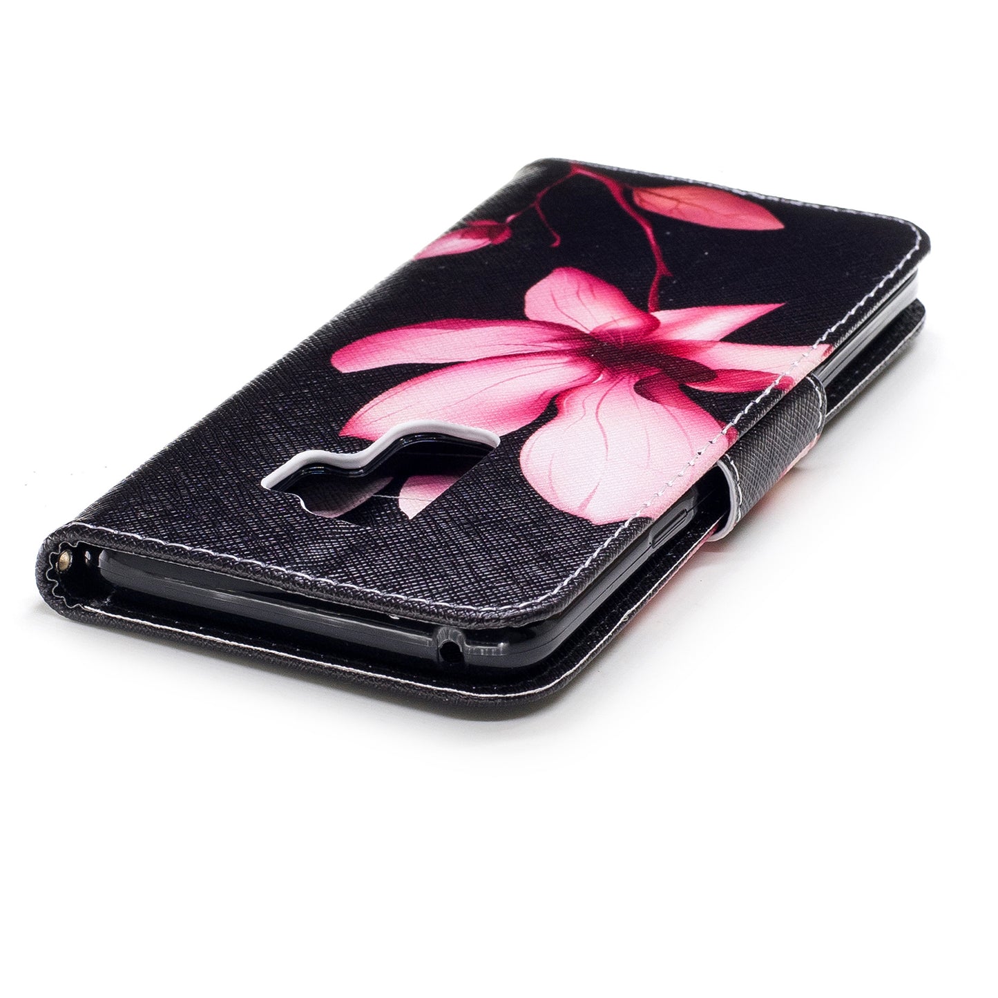 For Samsung Galaxy S9+ Pattern Printing Flip Leather Wallet Case Protector