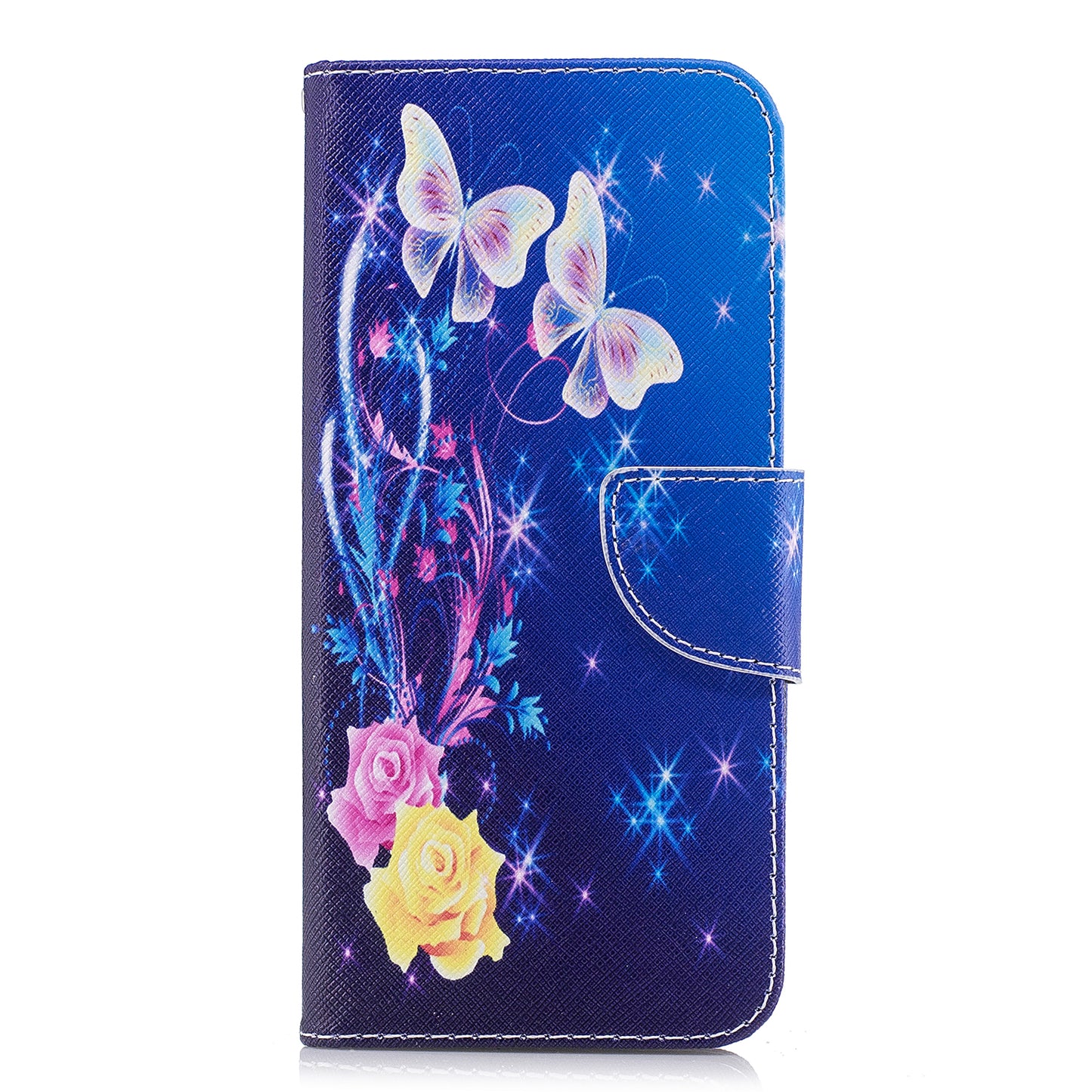 For Samsung Galaxy S9+ Pattern Printing Flip Leather Wallet Case Protector