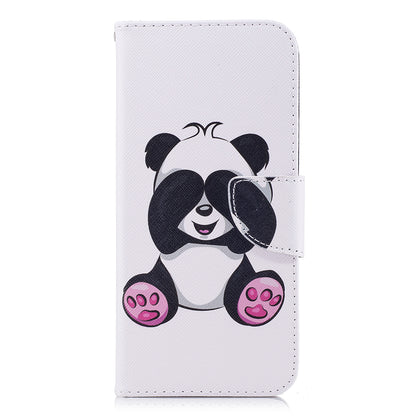 For Samsung Galaxy S9+ Pattern Printing Flip Leather Wallet Case Protector